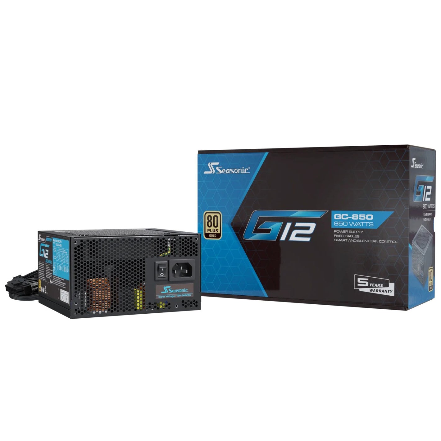 Furnizues i energjisë PSU 850W Seasonic G12 GC-850 80+ Gold