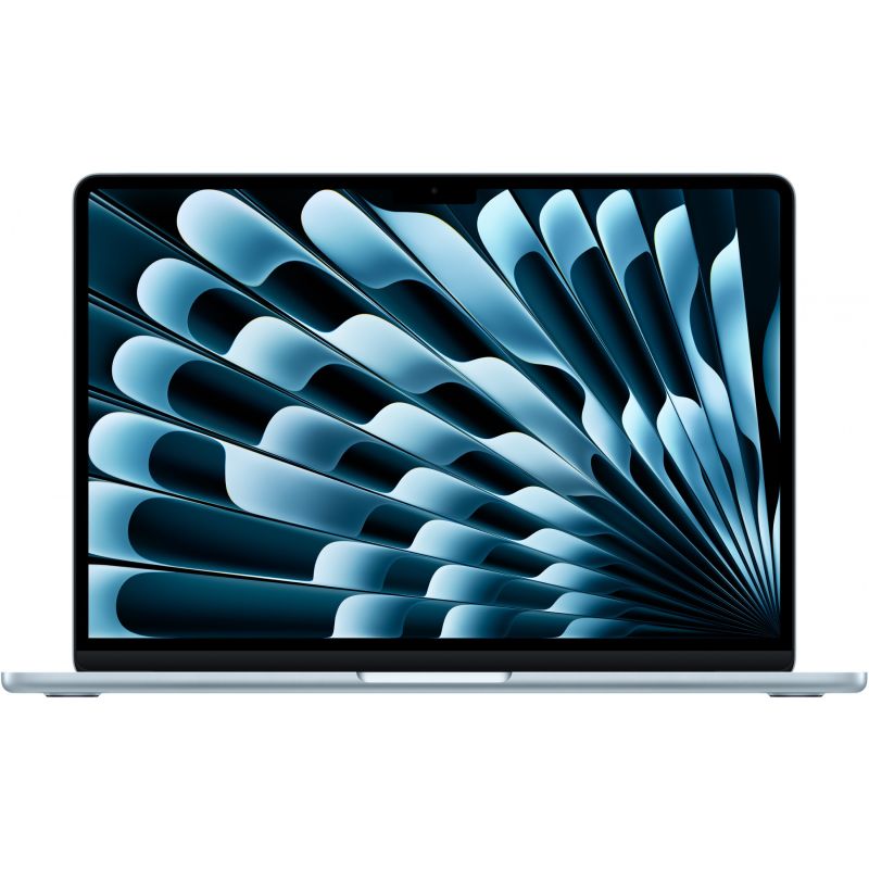 Laptop Apple MacBook Air 15.3 - inch M4, 10-core CPU, 10-core GPU, 16GB RAM, 256GB SSD - Sky Blue