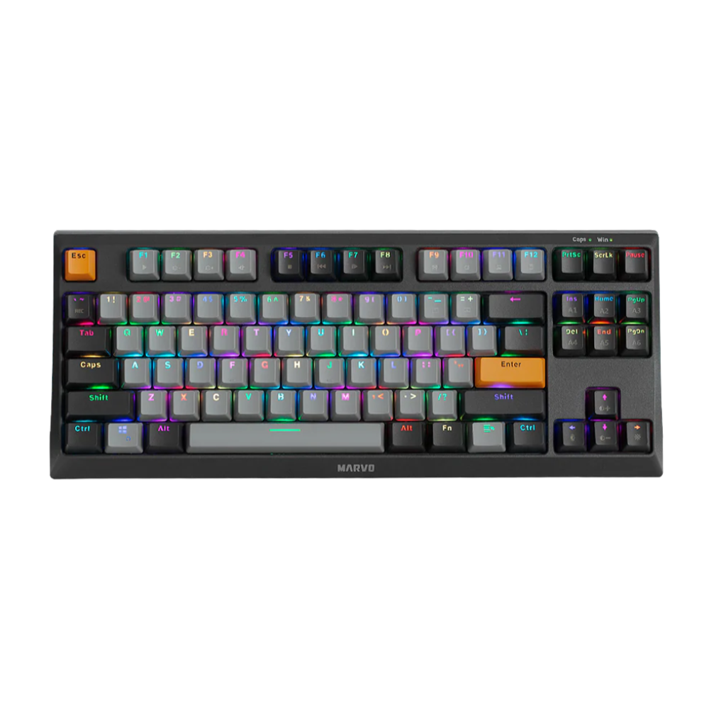 Tastierë Gaming Marvo KG980B EN-B Wired - Zezë