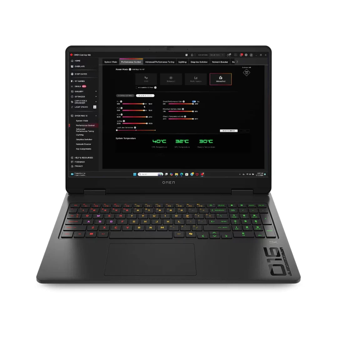 Laptop HP Omen 16 Slim 16-an0119nr, 16" WQXGA IPS 240Hz Gaming Ultra 9 285H 16GB RAM 1TB SSD NVIDIA GeForce RTX 5070 8GB