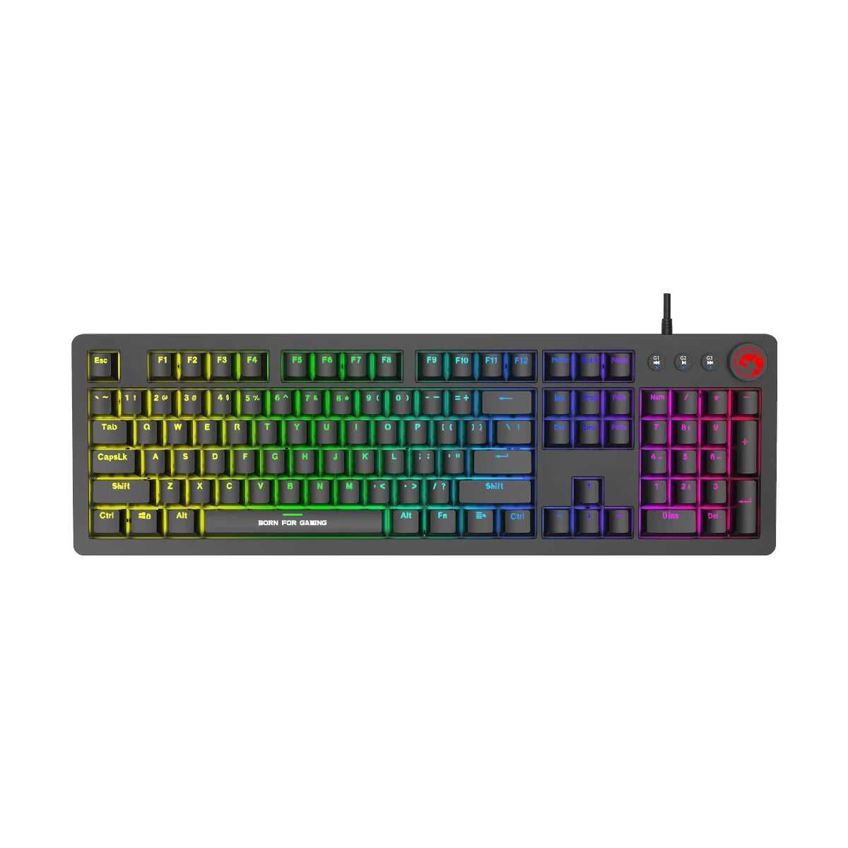 Tastierë Gaming Marvo KG917 EN Wired Mechnical Keyboard