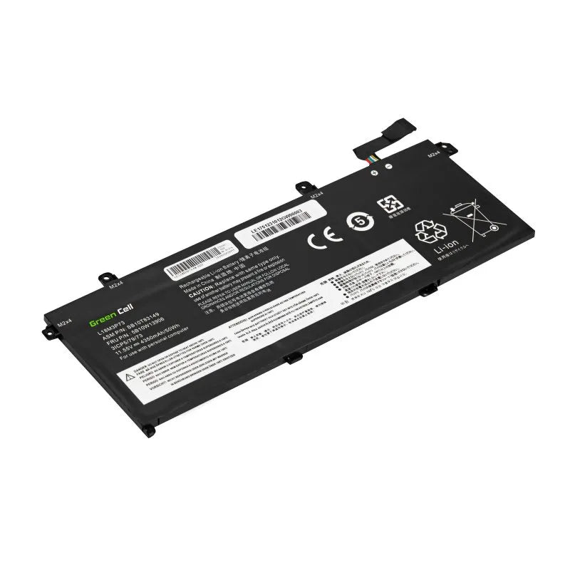 Bateri për laptop - Green Cell Battery L18M3P73 for Lenovo