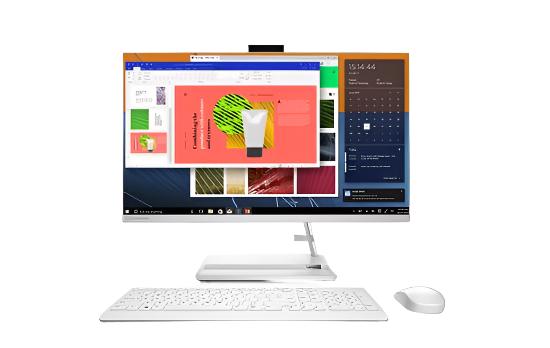 Kompjuter  Lenovo PC AIO IdeaCentre 3 27ALC6, AMD Ryzen 7 7730U, FHD(1920x1080)IPS, 16GB-DIMM DDR4-3200,512GB SSD M.2