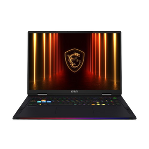 Laptop Gaming MSI Raider A18 HX A9WIG-082US  18" - AMD Ryzen 9 9955HX3D, 96GB DDR5 RAM, 2TB NVMe SSD, NVIDIA GeForce RTX 5080