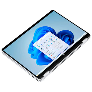 Laptop HP OmniBook 5 Flip 2-in-1 14" 2K Touchscreen, Intel Core 7 150U 16GB Ram DDR5 - 512GB SSD - Glacier Silver