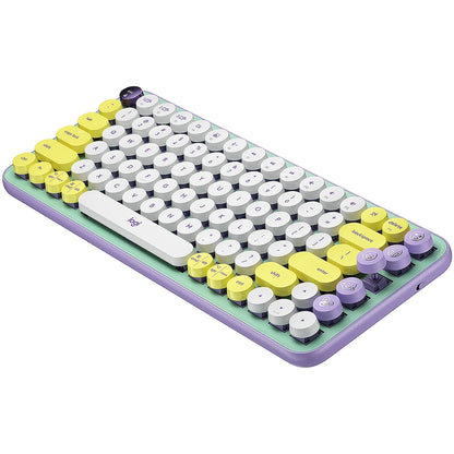 Tastierë Logitech POP Keys Wireless Mechanical Emoji Keyboard