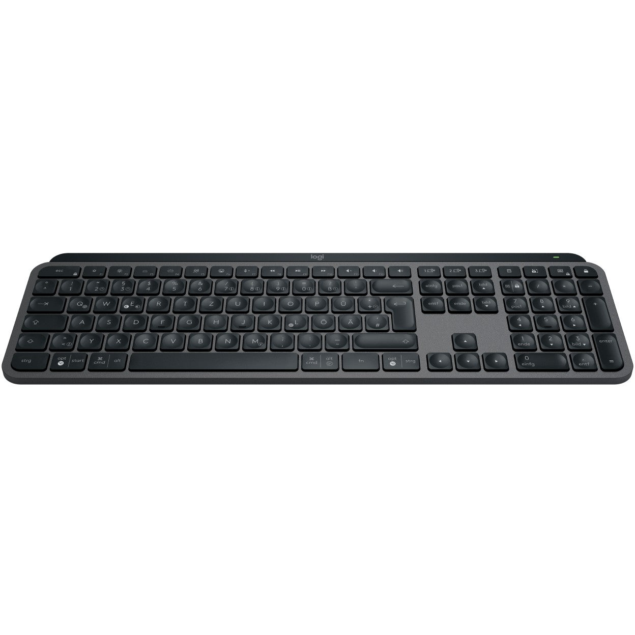 Tastierë Logitech MX Keys S USB Graphite QWERTZ DE