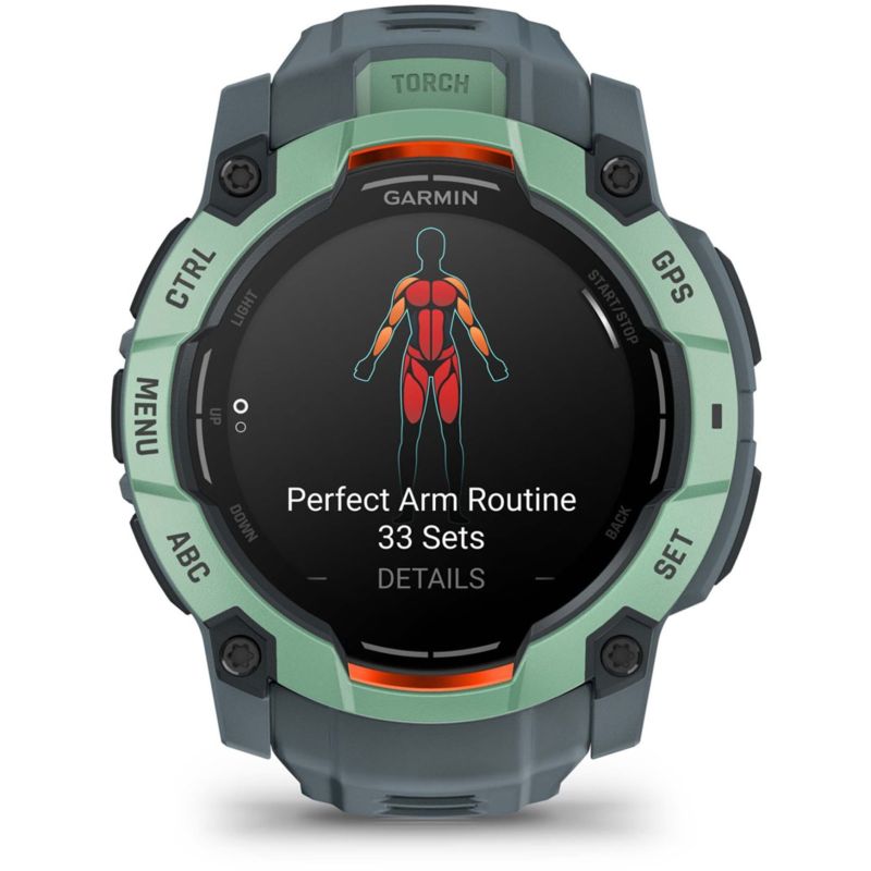 Orë e mençur Garmin Instint 3 AMOLED (50mm) Twilight - Neo Tropic