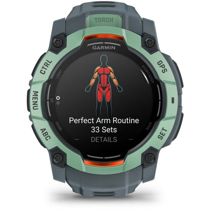 Orë e mençur Garmin Instint 3 AMOLED (50mm) Twilight - Neo Tropic