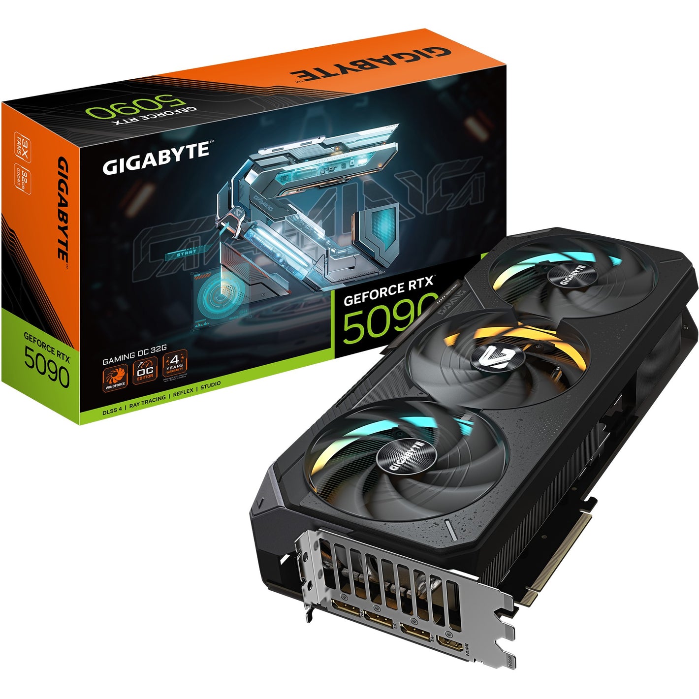 Kartelë Grafike Gigabyte RTX 5090 Gaming OC 32GB GPU