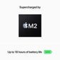 Laptop Apple MacBook Air (13.6-inch, M2) Chip M2, 8-Core CPU, 8-Core GPU, 16GB RAM, 256GB SSD - Silver
