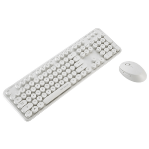 Tastierë & Maus Serioux Wireless KIT White