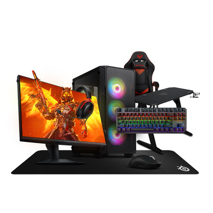 Gaming Bundle Elite - AMD Ryzen 7 5700X3D, 16GB Ram DDR4, NVIDIA GeForce RTX 4060 8GB, 512GB SSD NVMe M.2