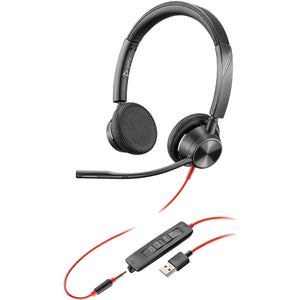 B1 MMZ Poly Plantronics Blackwire 3325 USB A Headset