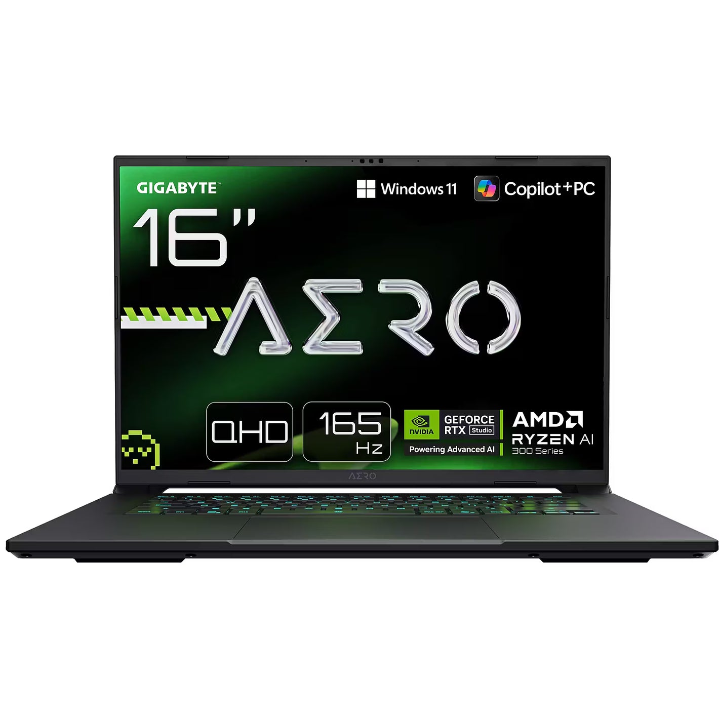 Laptop GIGABYTE AERO X16 RYZEN AI 7 350 DDR5 32 GB SSD 1TB RTX 5060 8GB 16" 2K 165Hz