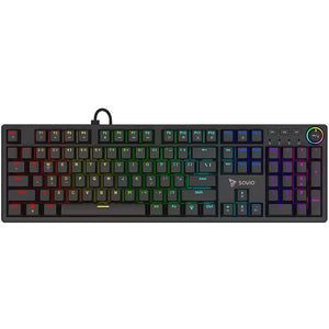 Tastierë Savio STYX Mechanical Keyboard Outemu Brown
