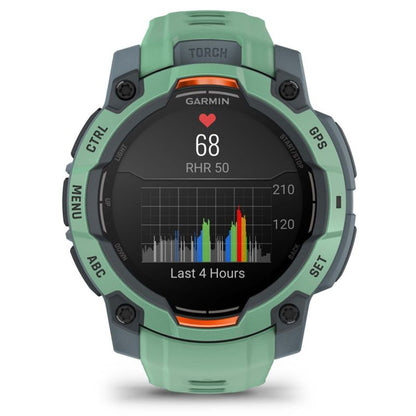 Orë e mençur Garmin Instint 3 AMOLED (45mm) Twilight - Neo Tropic