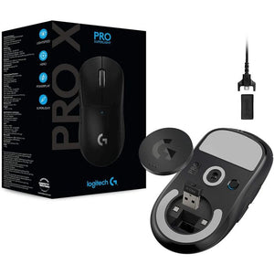 Maus Gaming Logitech PRO X Superlight Lightspeed Wireless Gaming Black