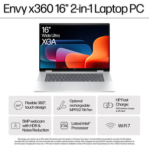 Laptop HP Envy x360 16- AC0023 2-IN-1 Core™ Ultra 7 155U 1TB SSD 16GB 16- inch - Hiri