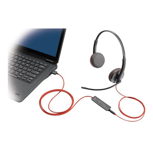 B1 MMZ Poly Plantronics Blackwire 3325 USB A Headset