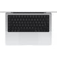 Laptop Apple MacBook Pro (16.2-inch, M4 Pro, 2024) Chip M4 Pro, 14-Core CPU, 20-Core GPU, 24GB RAM, 512GB SSD - Silver
