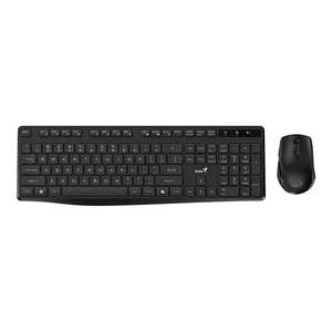 Tastiere & Maus Genius Wireless KM-8206S, Silent Model, Keyboard Mouse Black specs