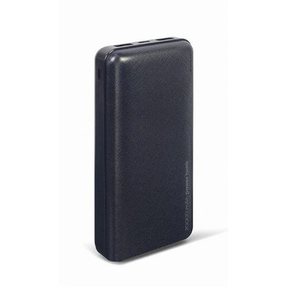 PowerBank GEMBIRD Powerbank 20000mAh, Black, 2×USB