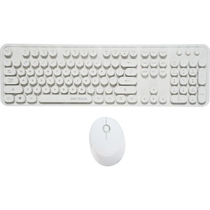 Tastierë & Maus Serioux Wireless KIT White