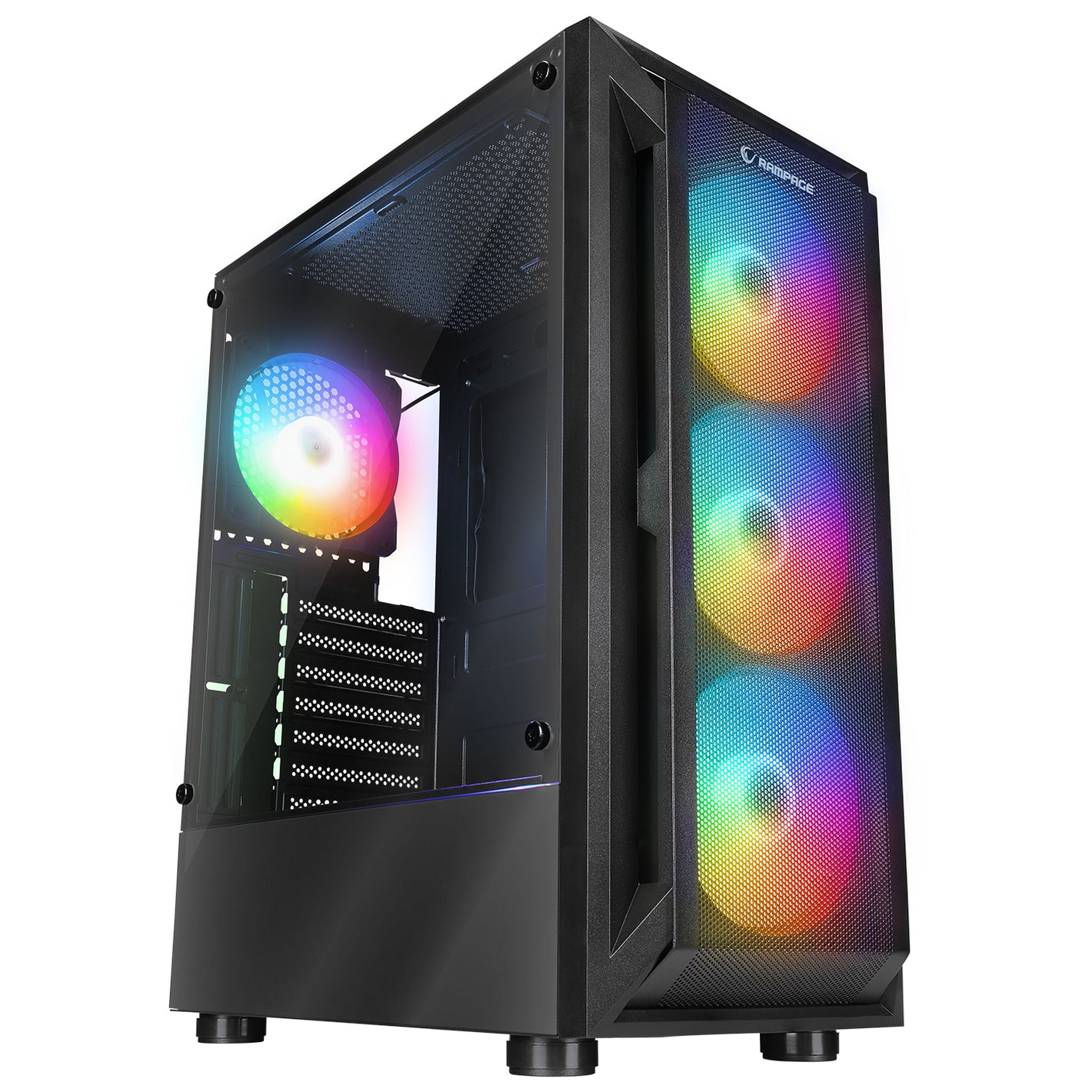 Kompjuter Build GAMING PC TITAN 6 - AMD Ryzen 7 5700X3D, 32GB Ram DDR4, NVIDIA GeForce RTX 4060 8GB, 1TB SSD NVMe M.2