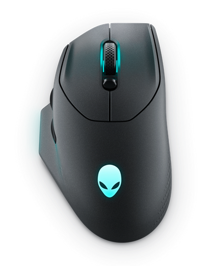 Maus DELL Gaming Alienware Wireless AW620M RGB Alien FX - Black