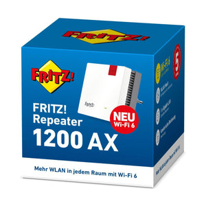 Përforcues rrjeti AVM FRITZ! Repeater 1200 AX Repeater - WLAN - Wifi-6