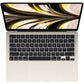 Laptop Apple MacBook Air(13.6-inch, M2, 2022) Chip M2, 8-core CPU, 8-core GPU, 16GB Ram, 256 SSD, Starlight (Used)