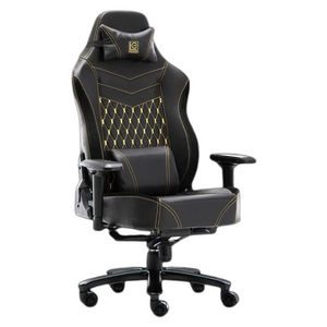 Karrige LC Power Ergonomic XL size gaming chair, 2 cartons per chair, black/yellow