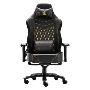 Karrige LC Power Ergonomic XL size gaming chair, 2 cartons per chair, black/yellow