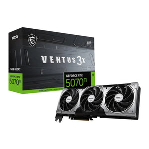 Kartelë Grafike MSI RTX 5070 Ti 16GB VENTUS 3X OC Graphics Card