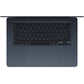 Laptop Apple MacBook Air 15.3 -inch M4, 10-core CPU, 10-core GPU, 16GB RAM, 256GB SSD - Midnight