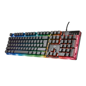 Tastierë Trust Gaming GXT 835 Azor Gaming Keyboard with Lighting US Layout