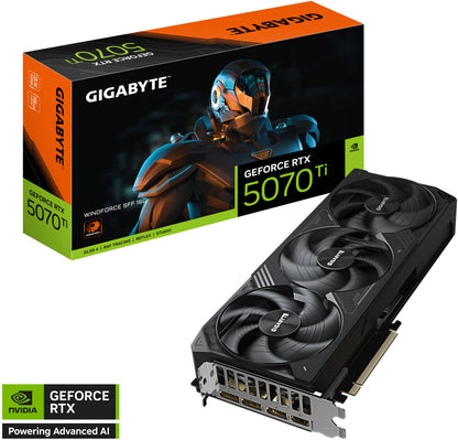 Kartele Grafike PCIE RTX 5070 Ti Gigabyte Windforce 16GB GDDR7 3 Fan