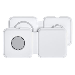Apple MagSafe Duo - Wireless Charger with Fast Charging Capability, Compatible with iPhone, AirPods and Watch (Used)