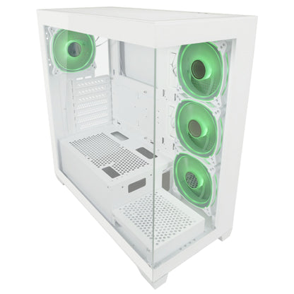 Kompjuter Build Gaming White Alpha, AMD Ryzen 7 9800X3D, MSI X870, 32GB DDR5, RTX 5070 12GB, 1TB SSD NVMe