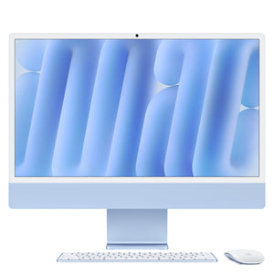 Kompjuter Apple iMac (24-inch 4.5K, M4, 2024) 10-Core CPU, 10-Core GPU, 16GB RAM, 256GB SSD Blue (Used)