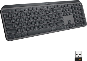 Logitech MX Keys Illuminated Wireless Keyboard with Bluetooth