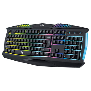 Tastierë Genius Keyboard Scorpion K220 Black 7 Color Illuminated