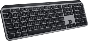 Tastiere Logitech MX Keys Advanced Wireless Illuminated Keyboard for Mac, Backlit LED Keys, Bluetooth,USB-C, MacBook Pro/Air,iMac, iPad Compatible