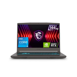 Laptop MSI THIN 15 B13UC-1000 GAMING Core™ i5-13420H 512GB 16GB 15.6" (1920x1080) 144Hz IPS WIN11 NVIDIA® RTX 3050 4096MB BLACK Backlit Keyboard