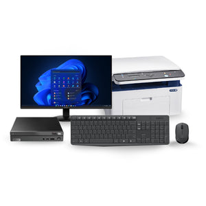 Office Bundle Lenovo ThinkCentre Neo 50q i5-13420H, 16GB RAM, 256GB SSD - Black ( Monitor + Printer + Keyboard Mouse)