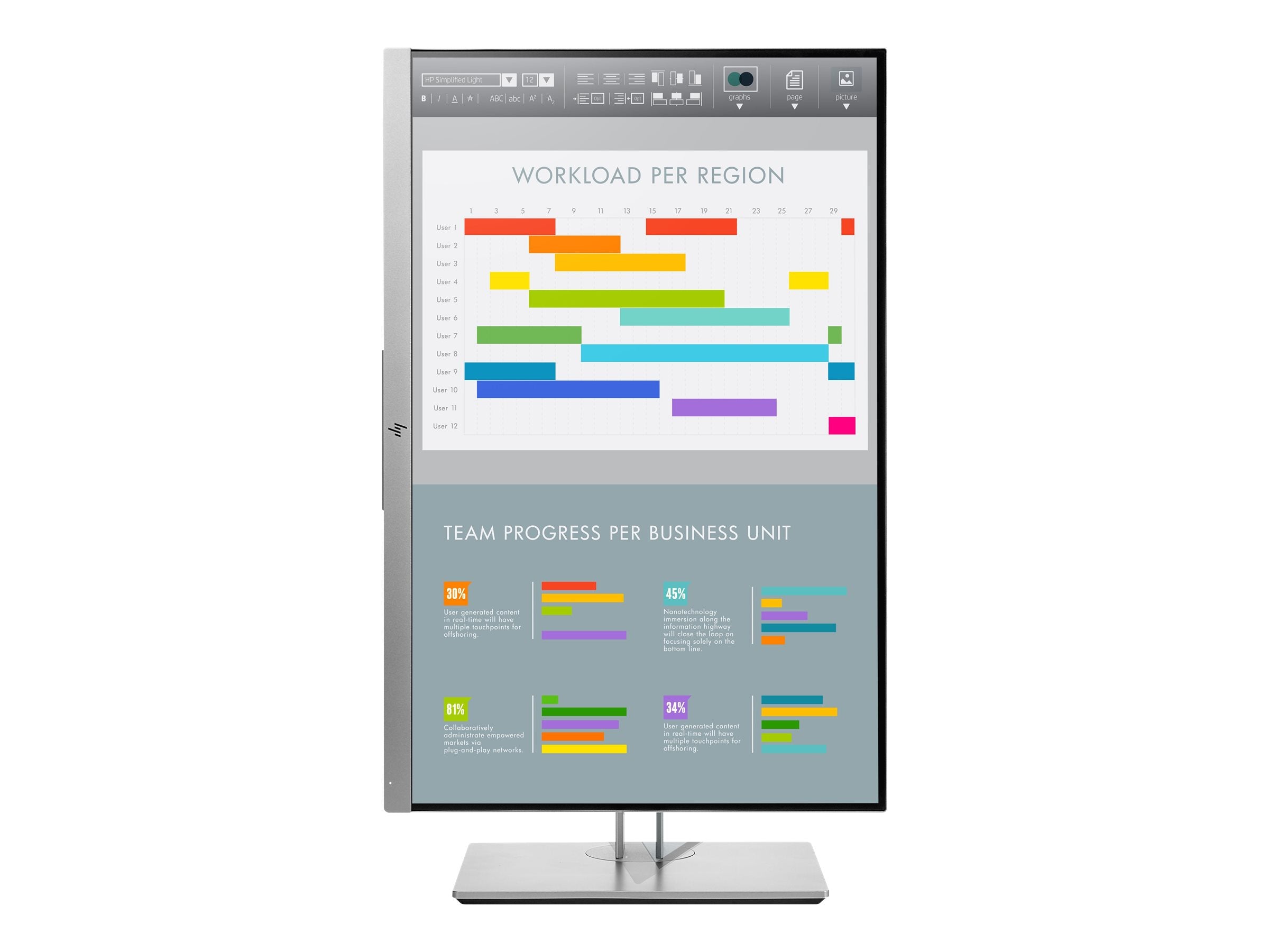 Monitor HP EliteDisplay E233, FHD 23-inch, 60Hz, 5ms, HDMI
