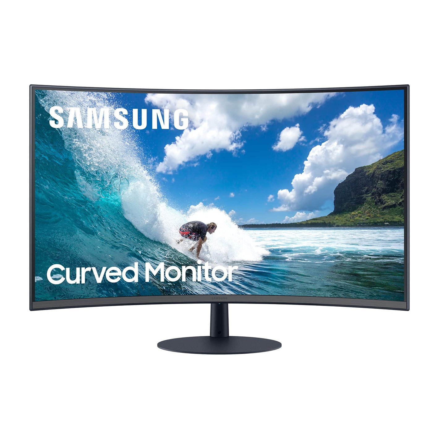 Monitor Samsung LC27T550FDRXEN, FHD 27-inch, Curved, 75Hz, 4ms, HDMI, VGA