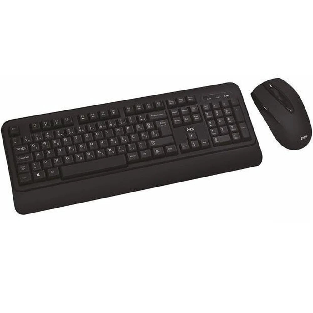Tastierë / Maus KB MS Alpha M300 Wireless - Black