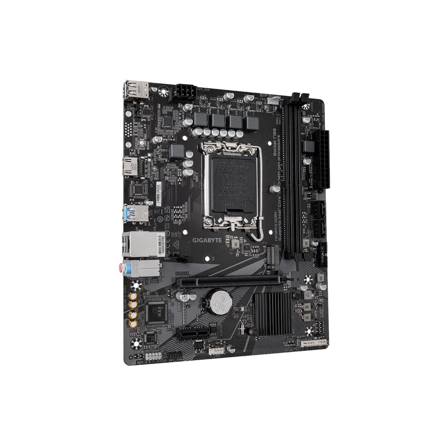 Pllake Ame Motherboard 1700 Gigabyte H610M K mATX D4